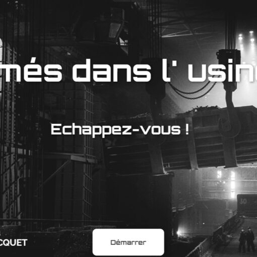 enfermés dans l'usine