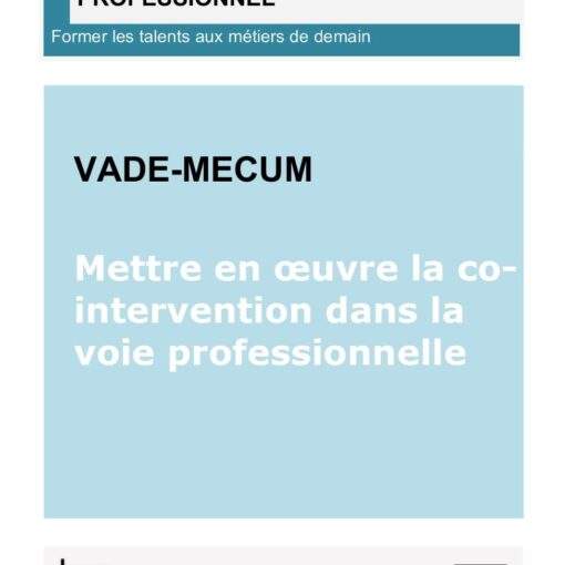 Vade-mecum co-intervention
