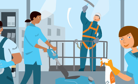 Risques professionnels métiers de la propreté