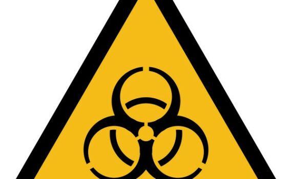 Risque biologique - Logo